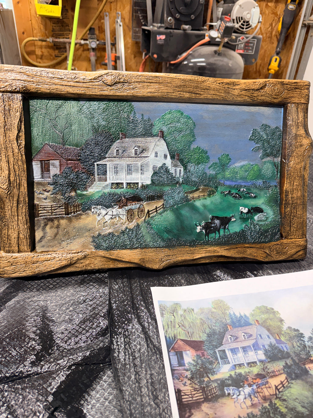 3d Famous Landscape American Homestead STL File