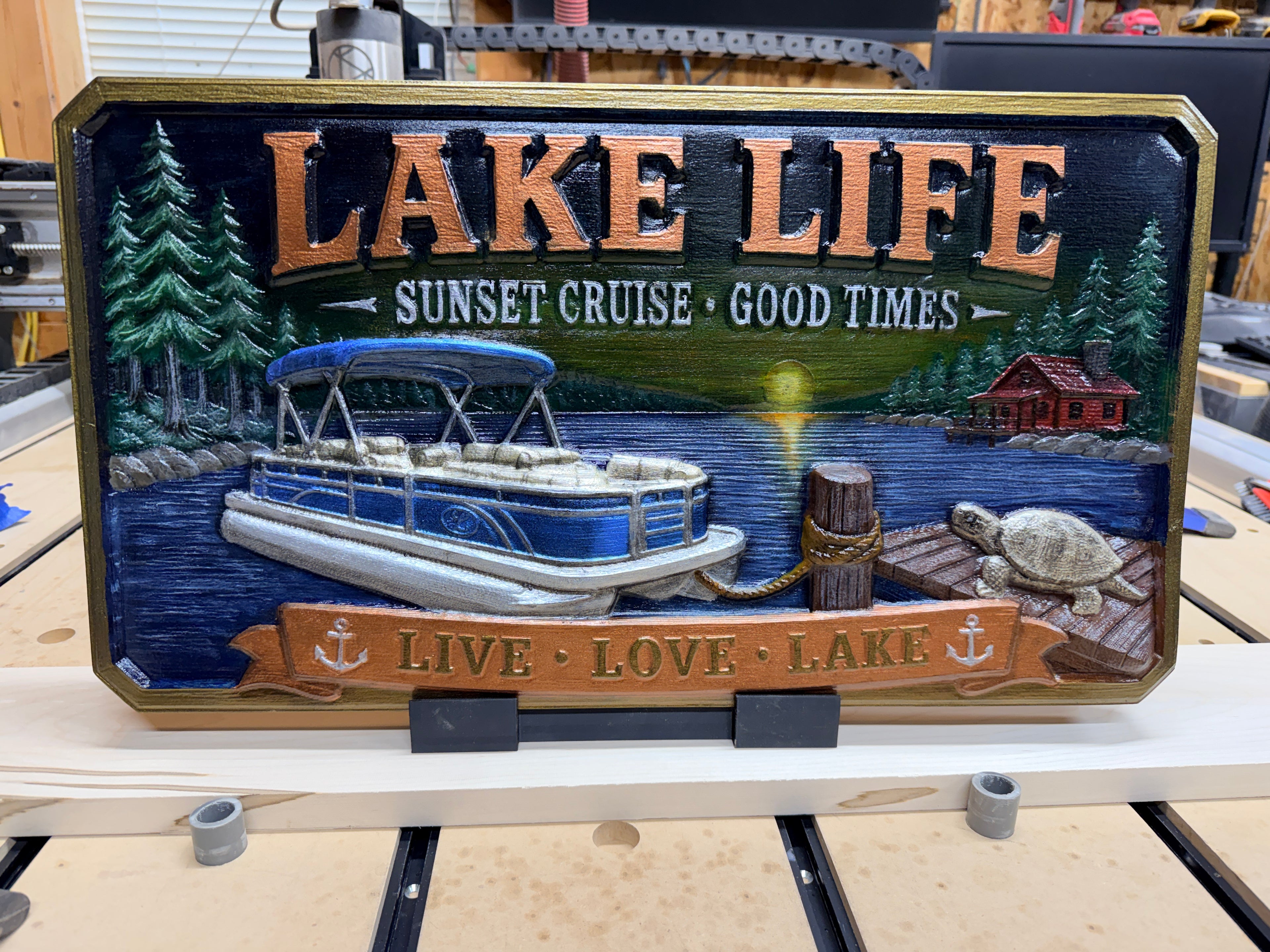 Lake Life V2 - Digital Download STL File