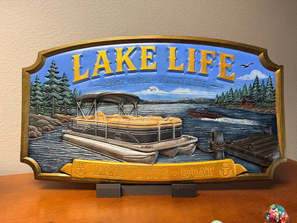 Lake Life V1 - Digital Download STL File