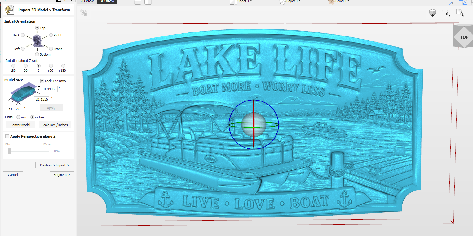 Lake Life V1 - Digital Download STL File